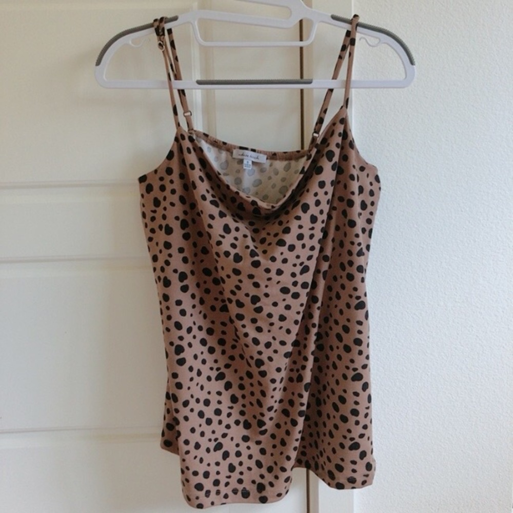 White birch. NWOT Cami cowl neck